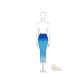 Couture High Waisted Capri Length Leggings